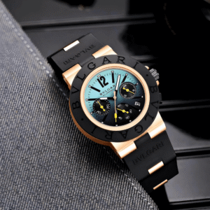 Bvlgari Quartz Chronograph Replica Watch - 7A First Copy